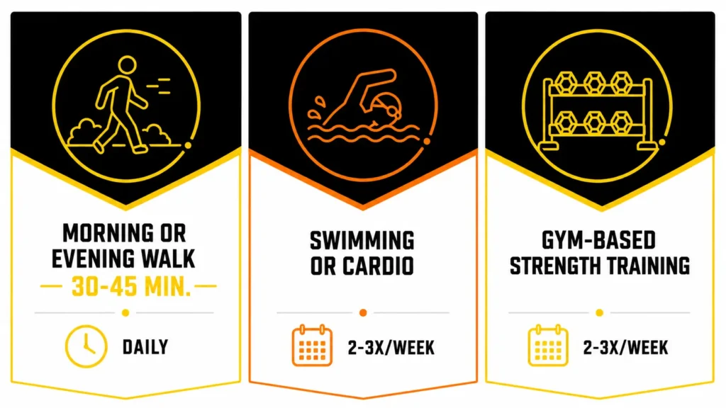 Daily Practices Help Maintain Overall Fitness